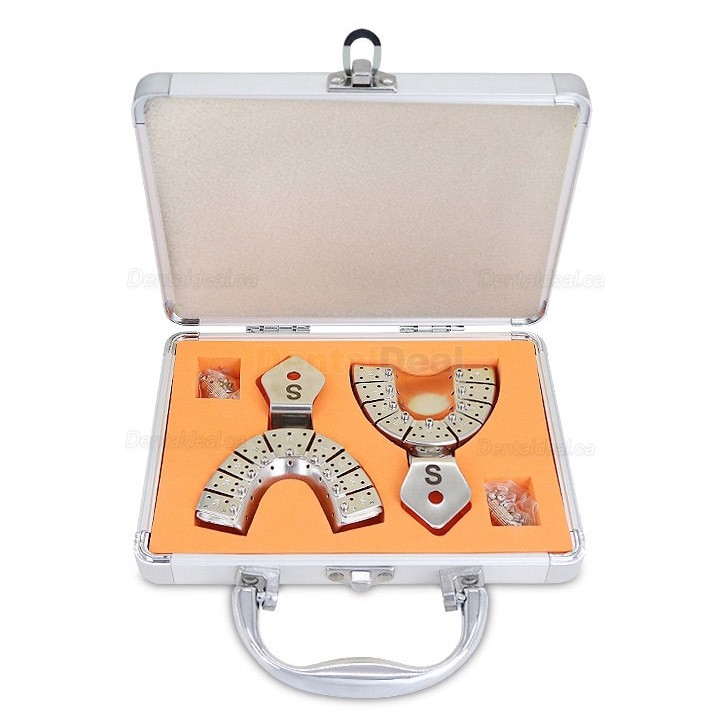 Stainless Steel Dental Implant Impression Teeth Tray S/M/L Autoclavable